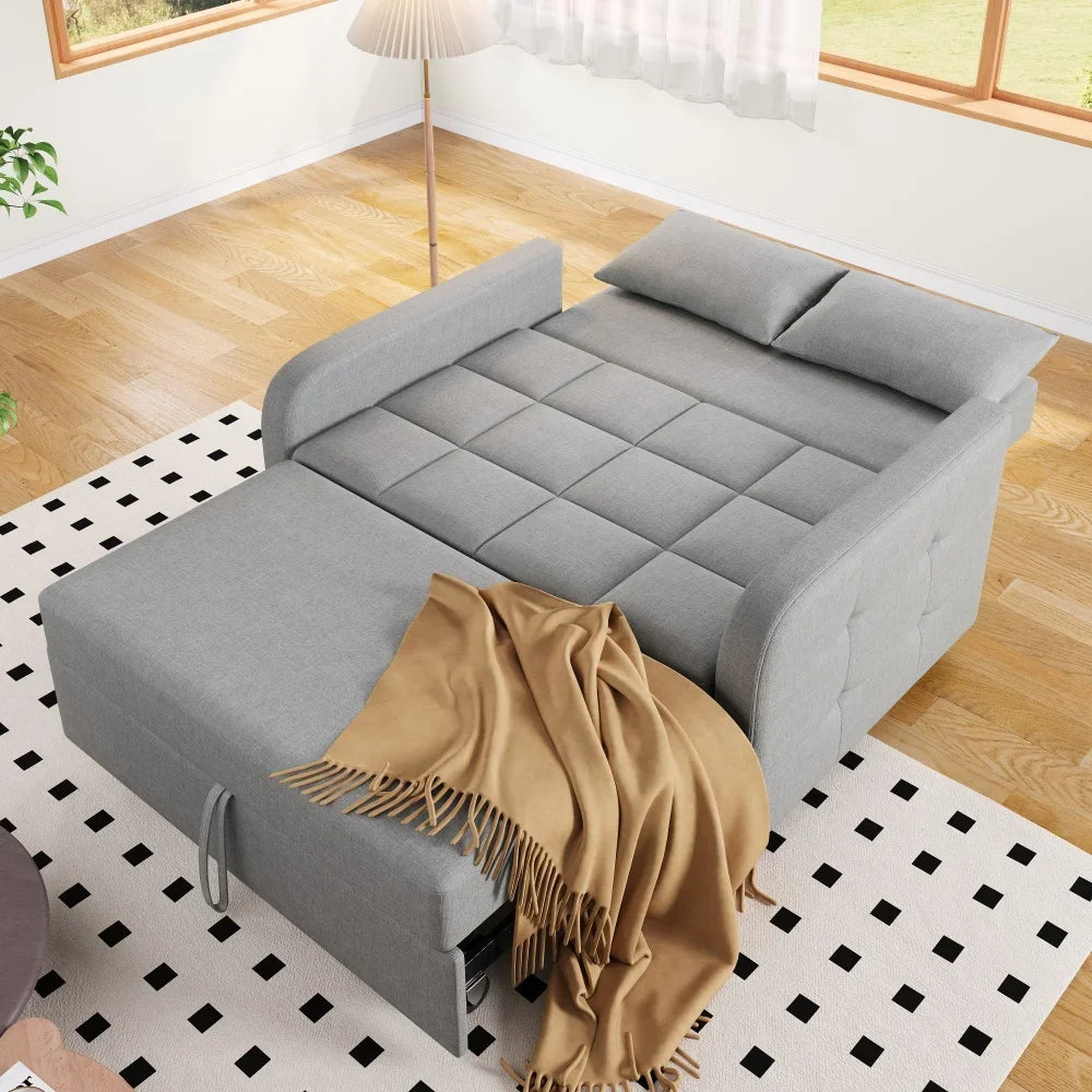 Canapé-lit pliant multifonctionnel, canapé à dossier réglable, idéal pour les petits appartements et les dortoirs étudiants, canapé-lit confortable 180x127cm